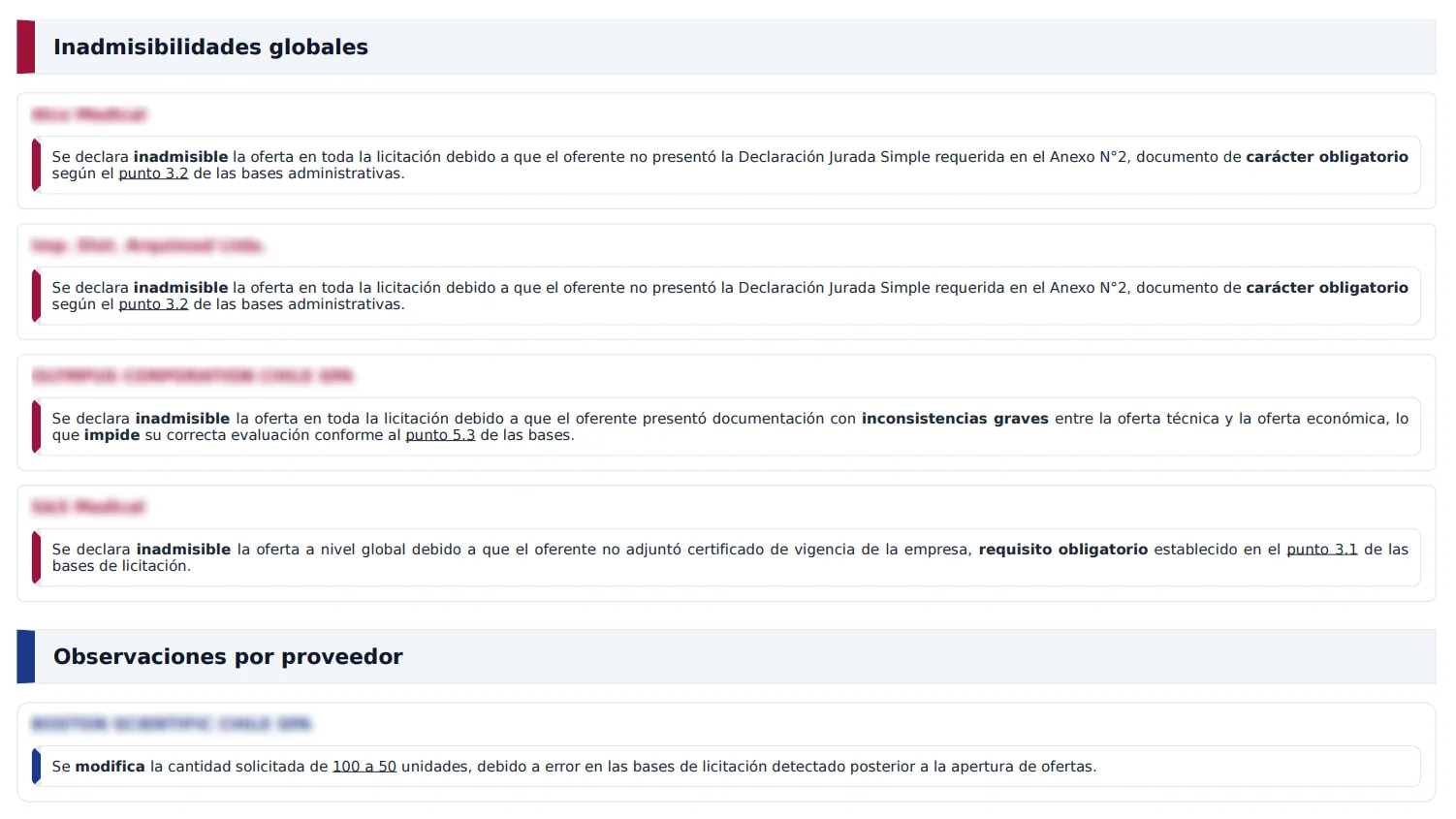 Evaluación de Licitaciones - vista 5